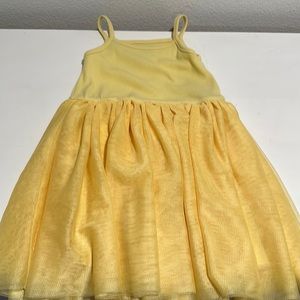 Toddler Yellow Ballerina Dress